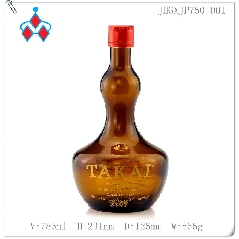 glass alcohol bottles 750ml