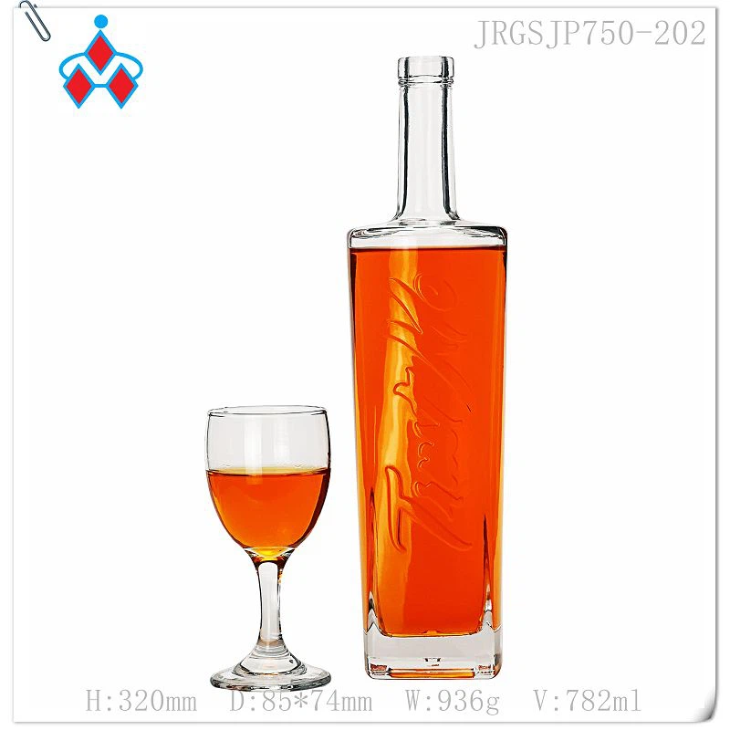 Glass Tequila Bottles