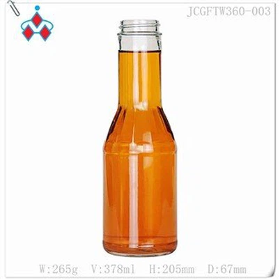 Clear Carbonate Beverages Glass Bottle