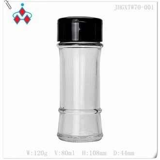 Clear Glass Salt and Pepper Shakers