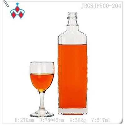 Cool Glass Tequila Bottles