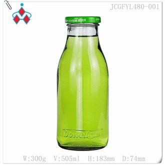 Glass Juice Bottles 480ml