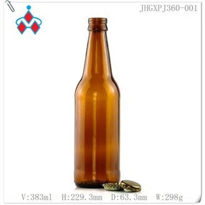 Glass Root Beer Bottle