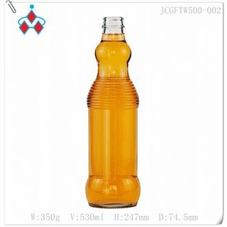 Glass Soy Sauce Glass Bottle Dispenser