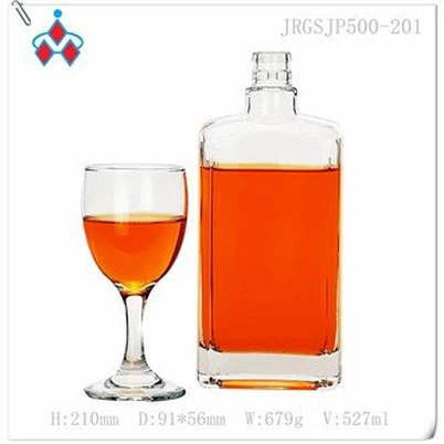 Whisky Glass Bottle 500ml