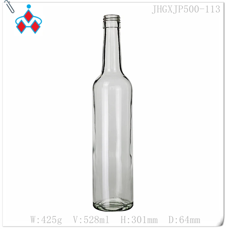 500ml Glass Whisky Bottles