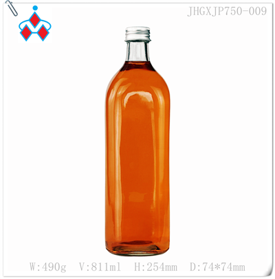 Vintage Glass Whiskey Bottles 750ml