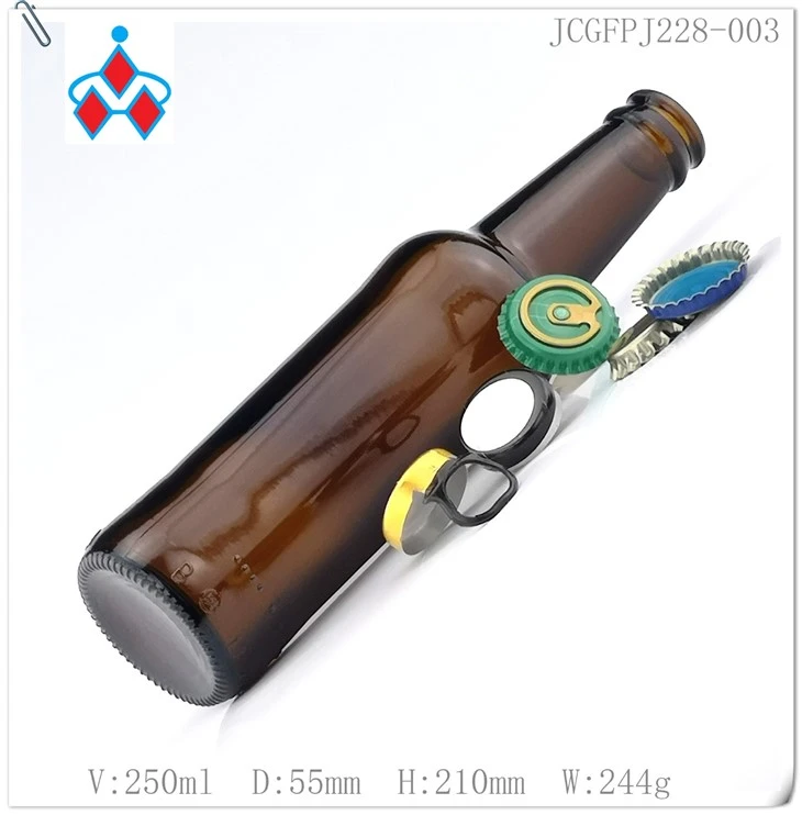 228ml Amber Beer Glass Bottle suppliers