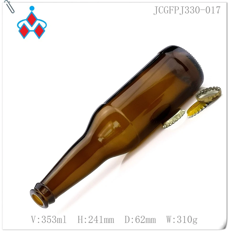 330ml Amber Beer Glass Bottle suppliers