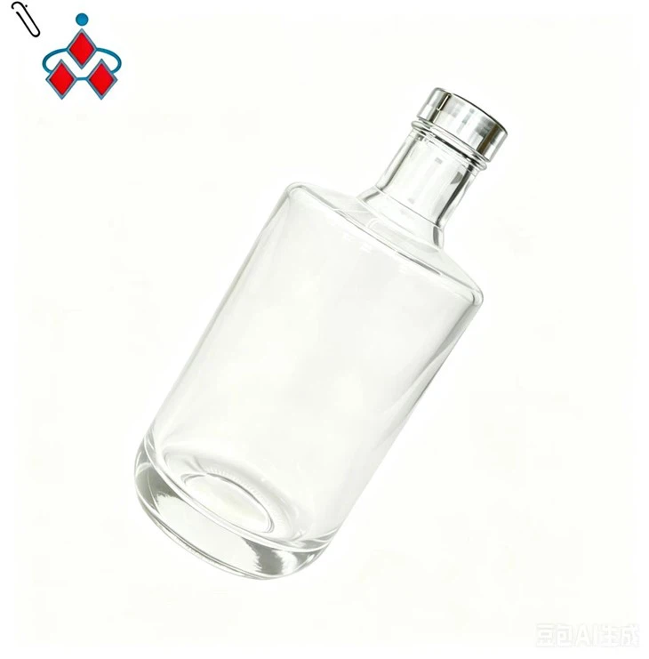 500ml Super Flint Spirit Glass Bottle factory